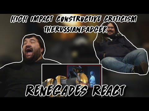 HIGH IMPACT CONSTRUCTIVE CRITICISM | World of Tanks @TheRussianBadger | RENEGADES REACT TO