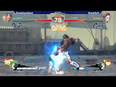 DoC9.5 Beervolution SSF4AE2012 Tournament DeadeyeDave Deejay vs The Witch Cammy