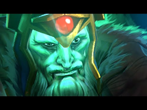 Wraith King Carry Ranked MMR Game (1vs9) Скрытый пул.