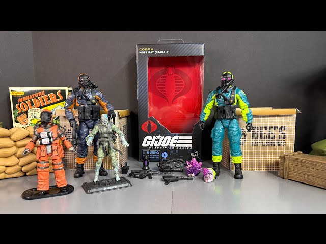 Vídeo relacionado con G.I. Joe Classified Series 190, Mole Rat (Stage 2), Figura de acción