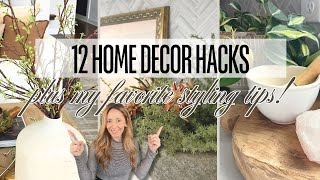 HOW TO DECORATE IF YOU FEEL LIKE YOU CAN'T DECORATE | HOME DECOR TIPS | DECOR HACKS