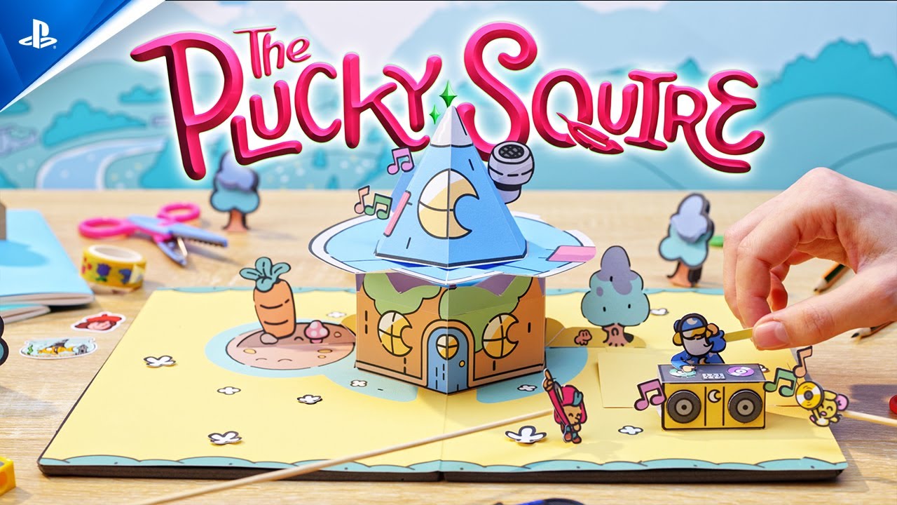 The Plucky Squire - Launch Trailer | PS5 Games - YouTube