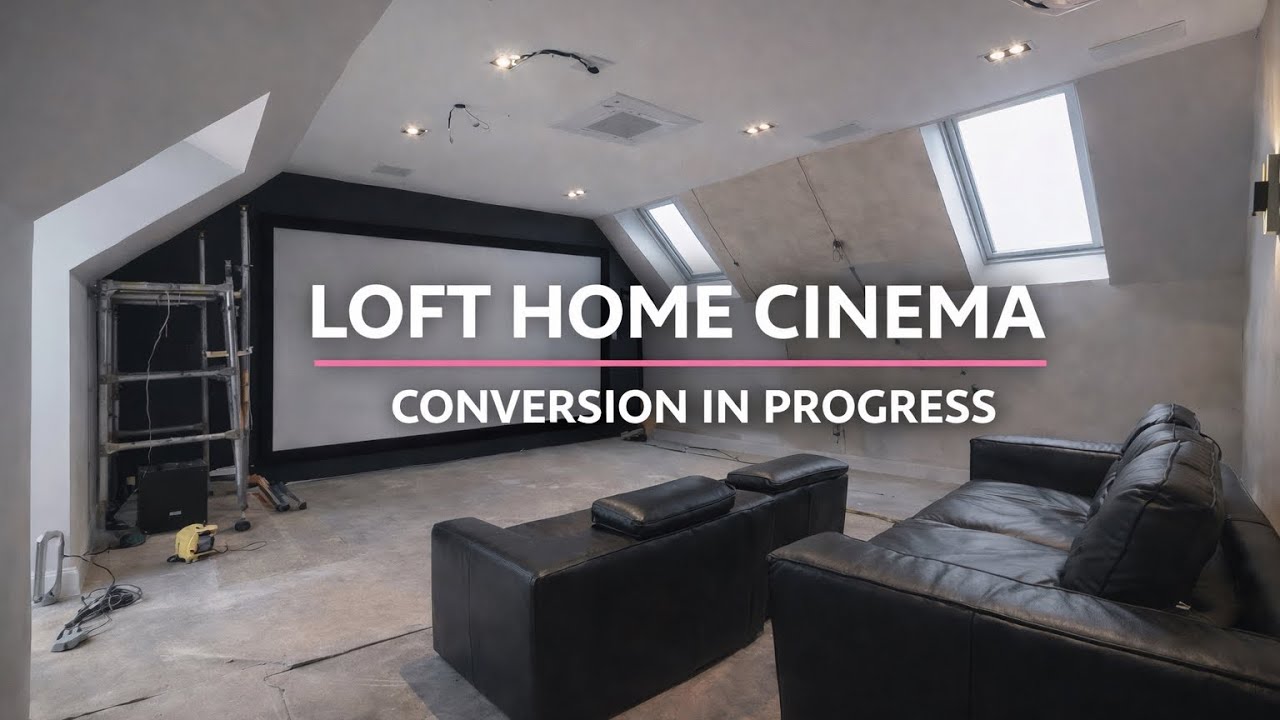 Loft Home Cinema: Full Build Walkthrough [2026]