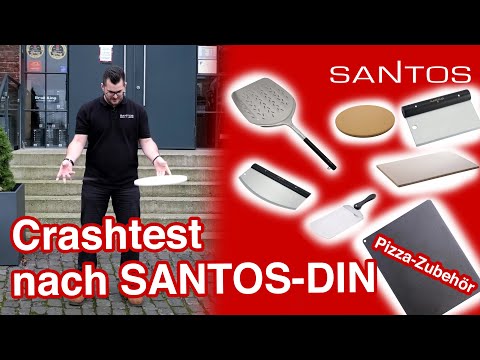 Pizza stone vs. baking plate 🔥 | New pizza accessories from SANTOS | Introduction & test