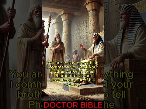 EXODUS Chapter 7-1 #shorts #New International Version(NIV)#Ani bible, #biblevers #listening bible