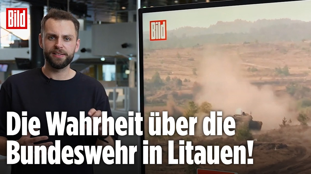Bundeswehr in Litauen: Darum haben Soldaten keine Lust auf die NATO-Ostflanke | BILD-Lagezentrum
