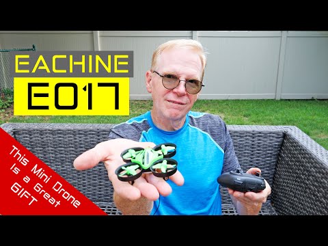 The Best First Drone Gift - Eachine E017 Mini Drone - Review