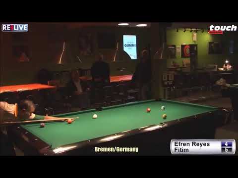 Efren Reyes vs Fitim Haradinaj Money Game Bremen 2018
