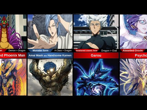 Biggest character transformations in One Punch Man