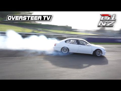 Carl Thompson Drifting 4-Rotor 26b Lexus GS300 - Pukekohe Raceway 2017