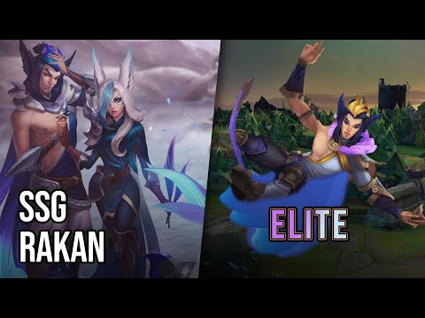 Elite SSG Rakan Skin | League of Legends | Chromas Skin