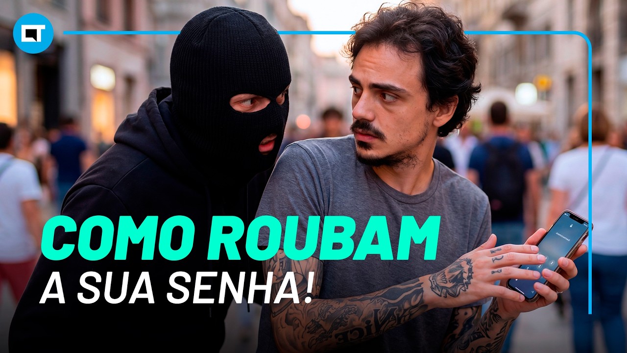 Como roubam sua senha