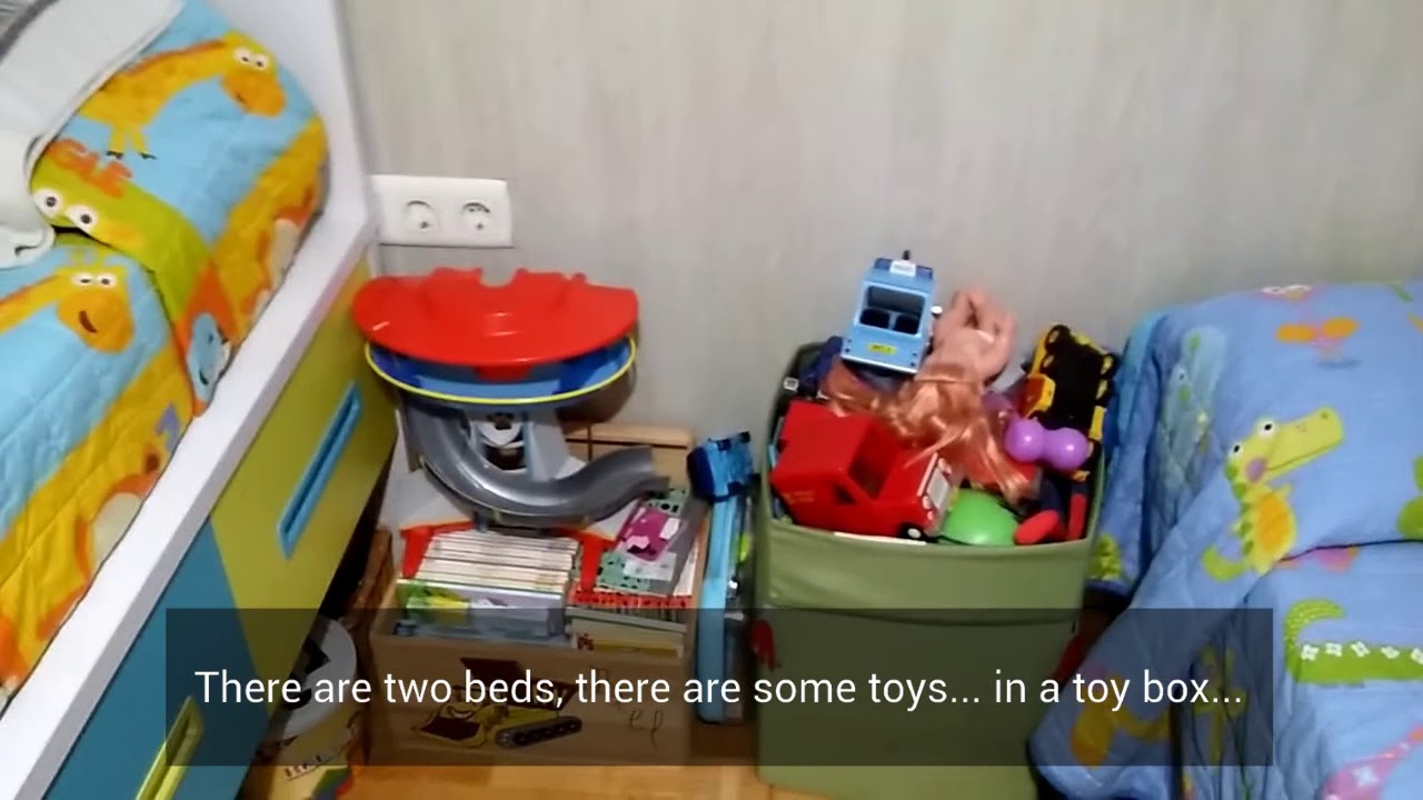 UNIT 1: Parts of a house (There's/There are)