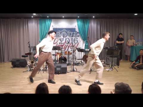 SEOUL LindyFest 2016 - Tap Dance (Rikard Ekstrand, Sakarias Larsson)