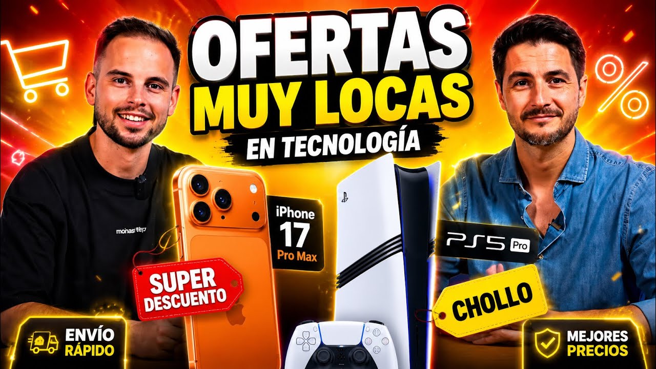 ¡Las MEJORES OFERTAS de AliExpress! iPhone 17 Pro Max, PS5 Pro y OnePlus Watch 3 a precio mínimo