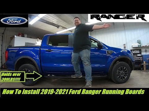 2019-2021 Ford Ranger Factory Ford Running Boards- How To Install