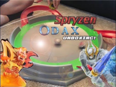 Spryzen s.f and Odax c.b. unboxing! ~ BEYBLADE BURST!