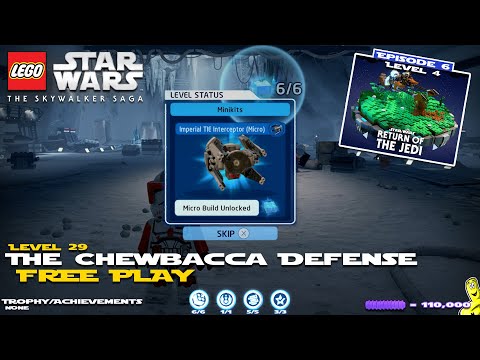 Lego Star Wars The Skywalker Saga: Lvl 29 The Chewbacca Defense FREE PLAY - HTG