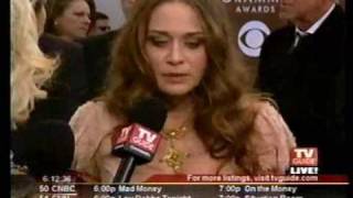 Fiona Apple, 2005 Grammy Awards - red carpet interviews and on E! fashion police
