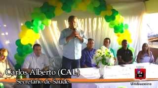 preview picture of video 'Inauguração do CAPS Umbuzeiro PB - Carlos Alberto CAL'
