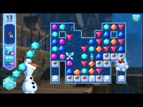Disney Frozen Adventures Level 159 - NO BOOSTERS ❄️👸⛄ | SKILLGAMING ✔️