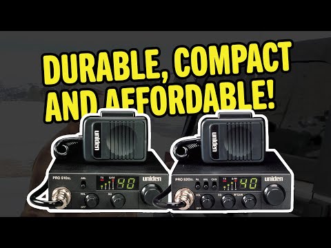 Uniden Pro 510 and 520 XL CB Radios