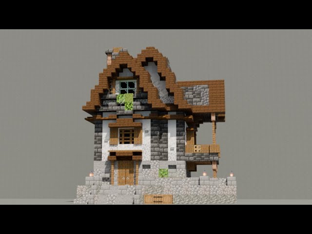 Free Minecraft Medieval House