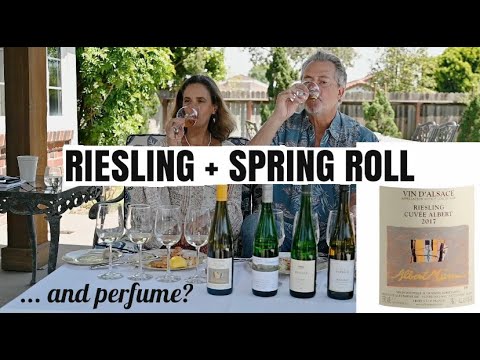 Riesling and spring roll pairing!ㅣPatrick's Riesling Master Class