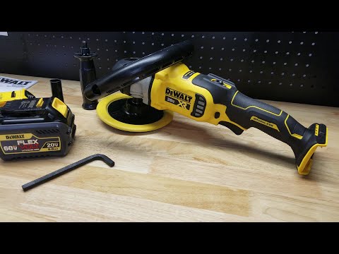 DEWALT 20V MAX XR Cordless Polisher, Variable Speed, 7-Inch
