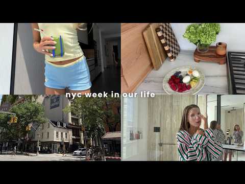 productive reset week living and working in new york city + lots of healthy meals at home