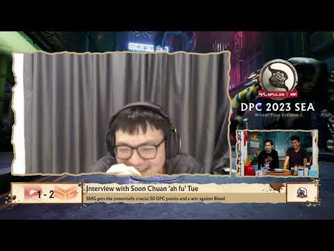 Ah Fu Interview | Bleed vs Team SMG | +30 DPC Points!