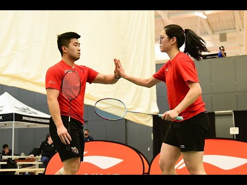 Sting Badminton Mixed Doubles vs Humber - 2020 OCAA Badminton Championships: Gold Medal Match