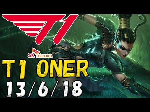 T1 Oner ニダリー(Nidalee) VS カーサス(Karthus) JG patch 12.20 NA RANK