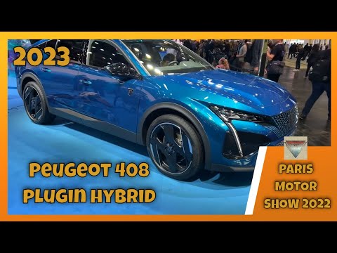 2023 Peugeot 408 Plug-in hybrid Interior and exterior Mondial de L’auto Paris 2022