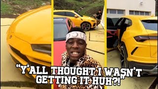 Soulja Boy PROVES He Got The Lamborghini Truck!