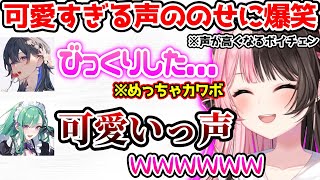 ボイチェンで超可愛い声になるのせに爆笑するひなーの【ぶいすぽっ！切り抜き】