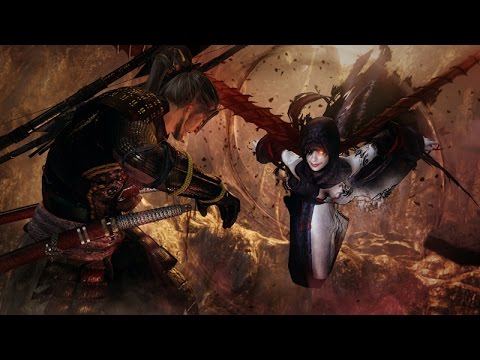Nioh (PS4) - Hino-enma Boss Fight Walkthrough Third Boss