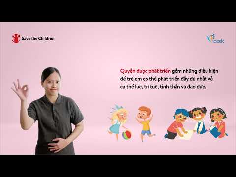 [Video 1] Quyền của trẻ em khuyết tật