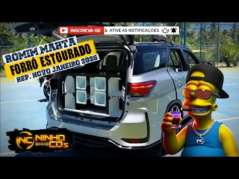 ROMIM MAHTA FORRÓ ESTOURADO | REPERTÓRIO NOVO JANEIRO 2026 | QUALIDADE PRA PAREDÃO | @NINHOCDs 