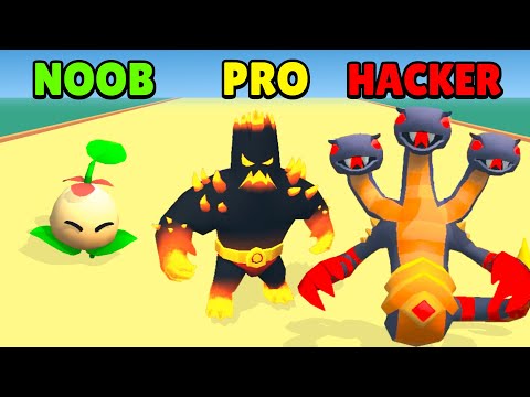 🤢 NOOB vs 😎 PRO vs 😈 HACKER - Monster Ball | Download App Store APK