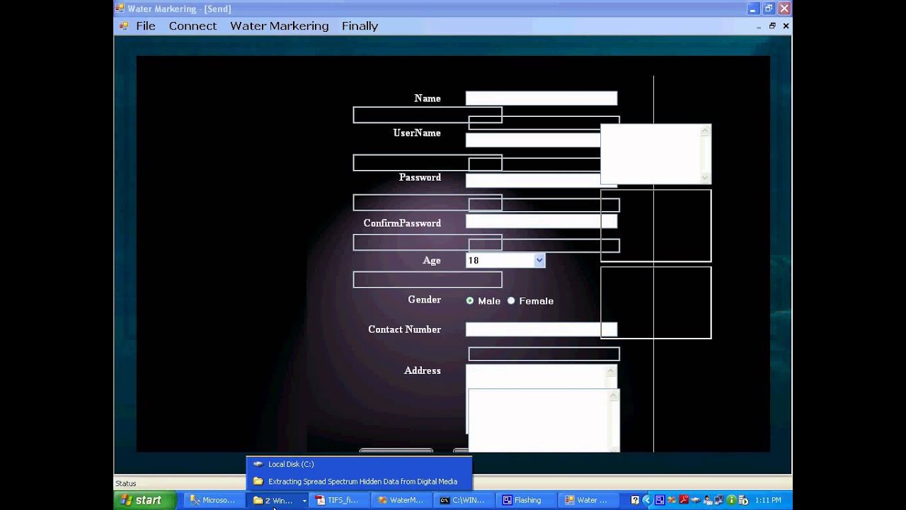 Extracting Spread-Spectrum Hidden Data from Digital Media