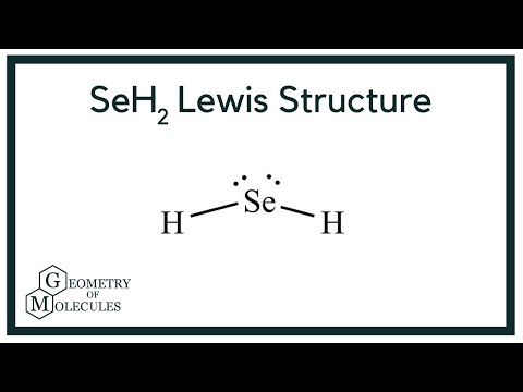 SeH2 Lewis Structure | How to Draw the Lewis Structure for SeH2 (Hydrogen Selenide)