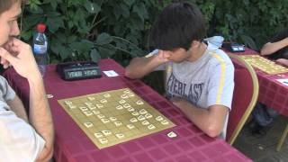 preview picture of video 'Suzdal in 2013. Tournament Shogi (Japanese chess)'