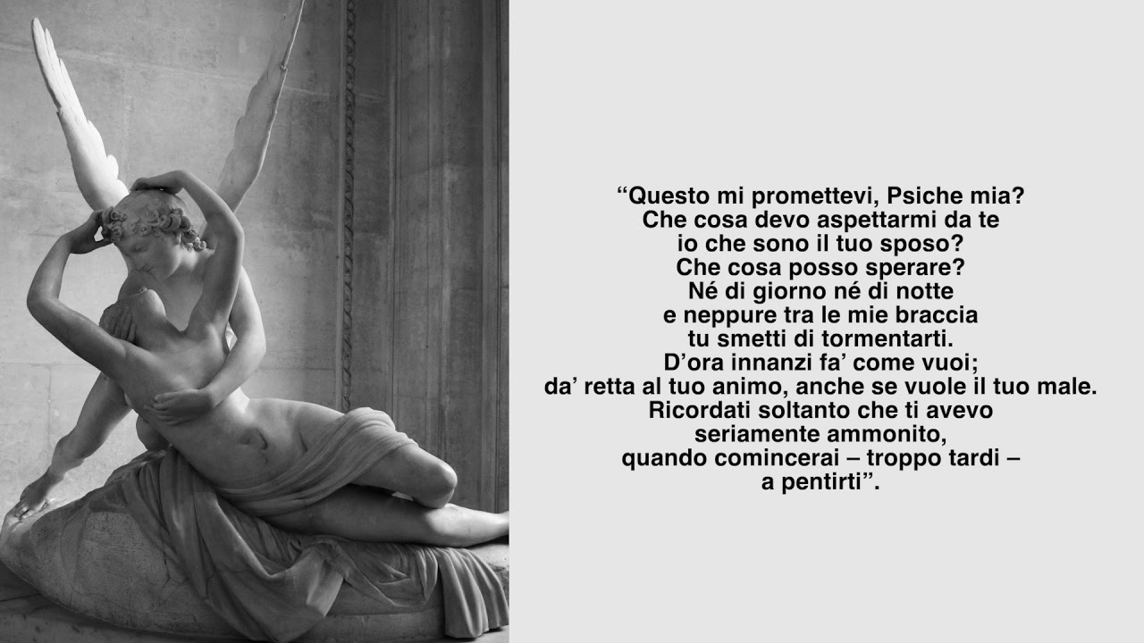 "AMORE E PSICHE" da Le Metamorfosi di Apuleio, letta da Paolo Rossini