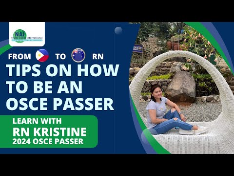 How to be an OSCE Passer: RN Kristine ✨ #nai #nclex #osce #ngn #internationalnurses #applynow