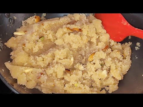Danedar perfect sooji ka halwa with perfect measurement and tricks| Rava halwa(1/2 suji 2 cup water)