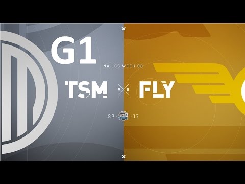 TSM vs FLY Game 1 Highlights - 2017 NALCS SPRING SPLIT - WEEK 7 DAY 2
