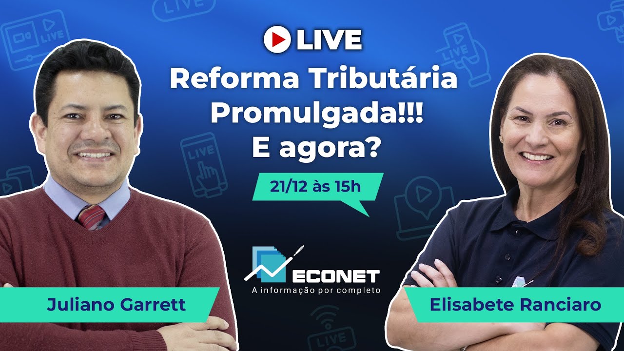 Reforma Tributária PROMULGADA!