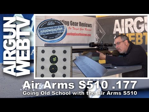 Air Arms S510 .177 Old School Airgunning! - Air Arms Air Rifles on AirgunWeb!