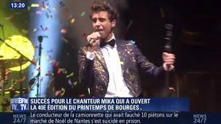 Mika - Reportage Le Printemps de Bourges 2016 -  BFM TV